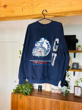 Vintage Georgetown Hoyas Tultex Crewneck Sweatshirt